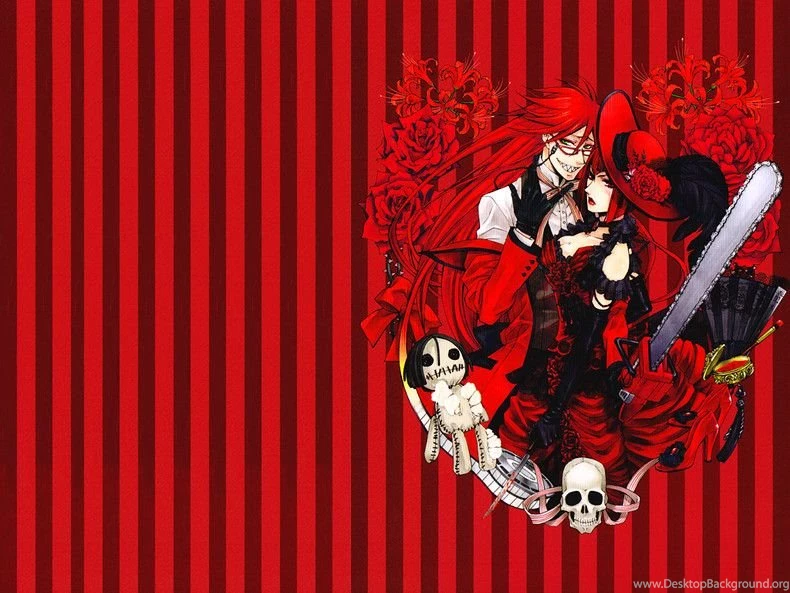 Kuro Madame Red And Grell Wallpapers Kuroshitsuji Wallpapers ...