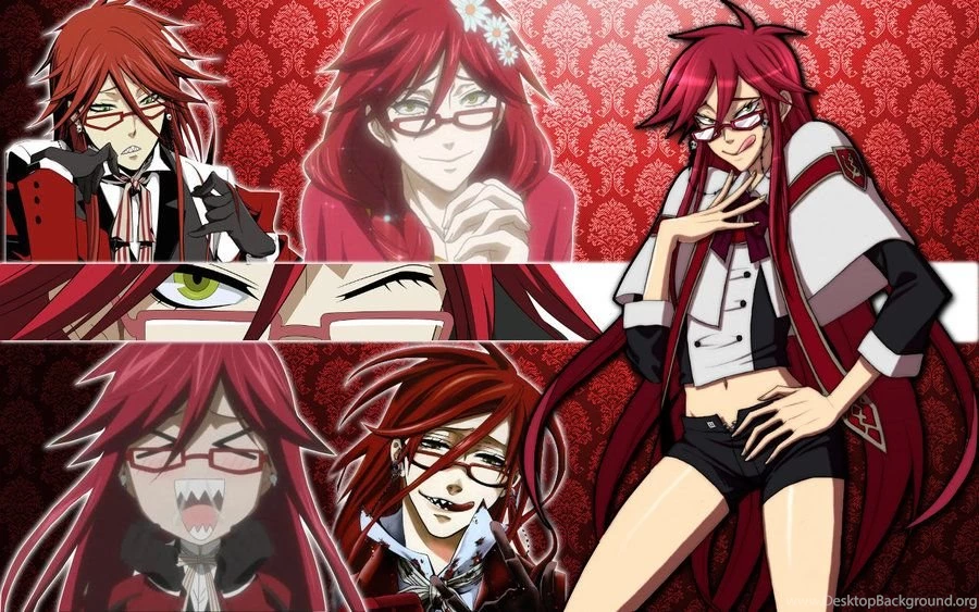 DeviantArt: More Like Grell Sutcliff Wallpaper. By DanceInTheFlames x