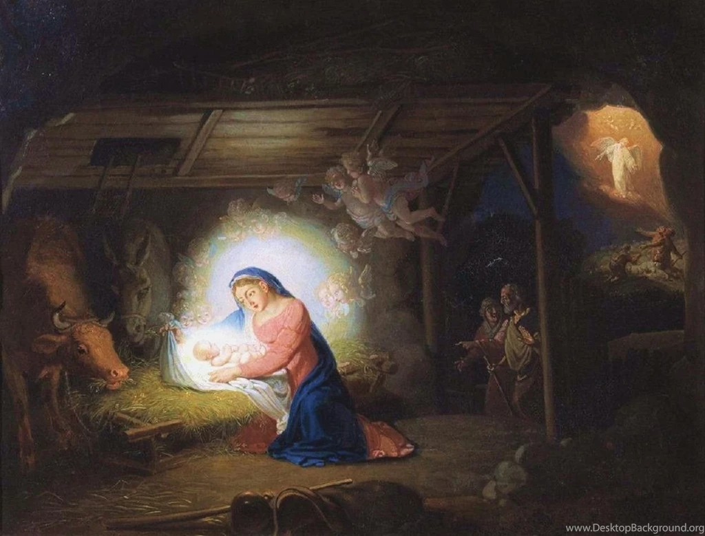 Free Christmas Nativity Wallpapers Wallpapers Cave