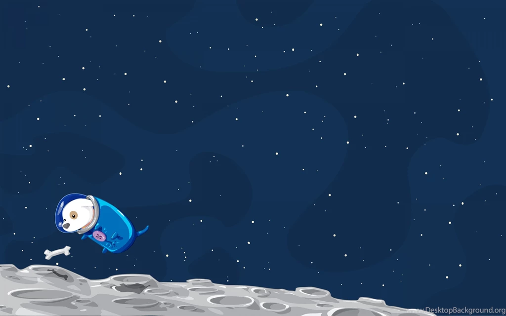 Download Wallpapers 3840x2400 Dog, Space, Flight, Sky, Bone, Suit ...