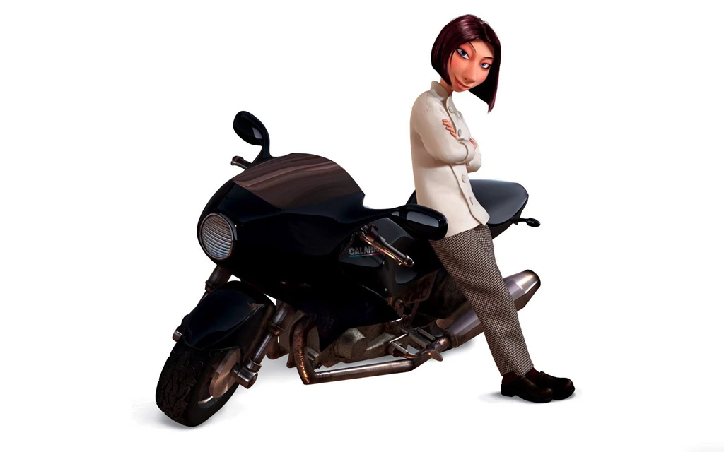 Colette Tatou On A Bike In Ratatouille Wallpapers 26555