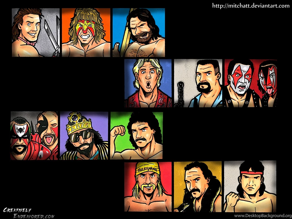 Wallpapers Wednesday: I Love 80s Wrestling