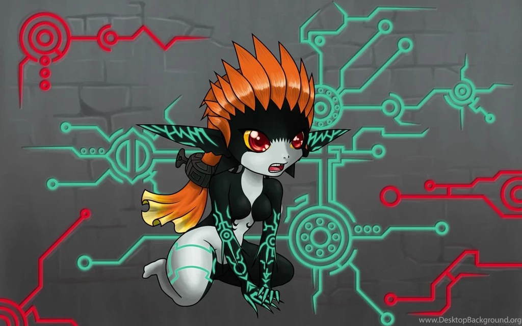 Midna On Knees Wallpapers By K1llerRabbit On DeviantArt