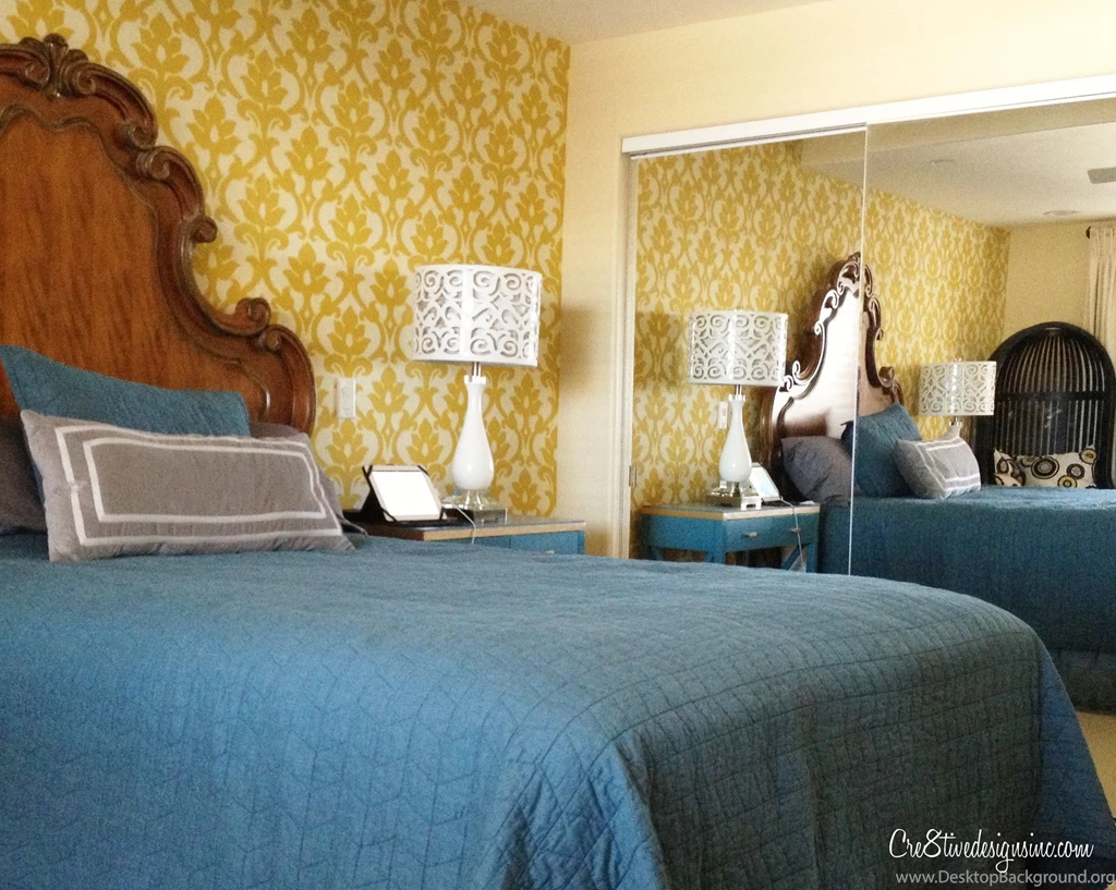 How To Wallpapers With Fabric Using Starch   Cre8tive Designs Inc.