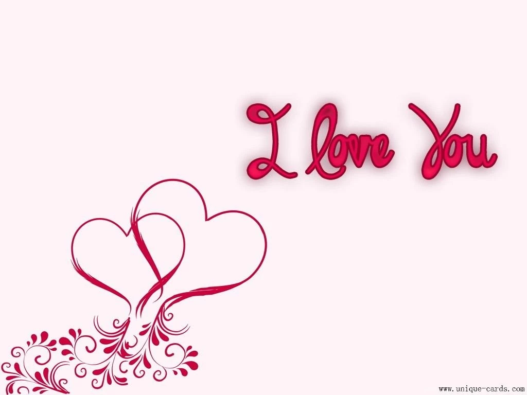 I Love You! Cards With Hearts