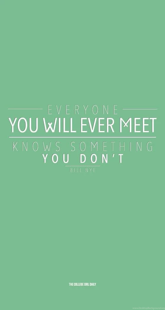 The College Girl Daily: Bill Nye Quote And Backgrounds