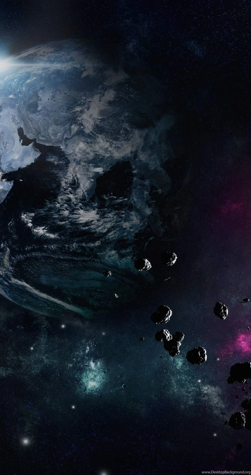 Download Meteors Moving In The Direction Of Earth HD Wallpapers For ...