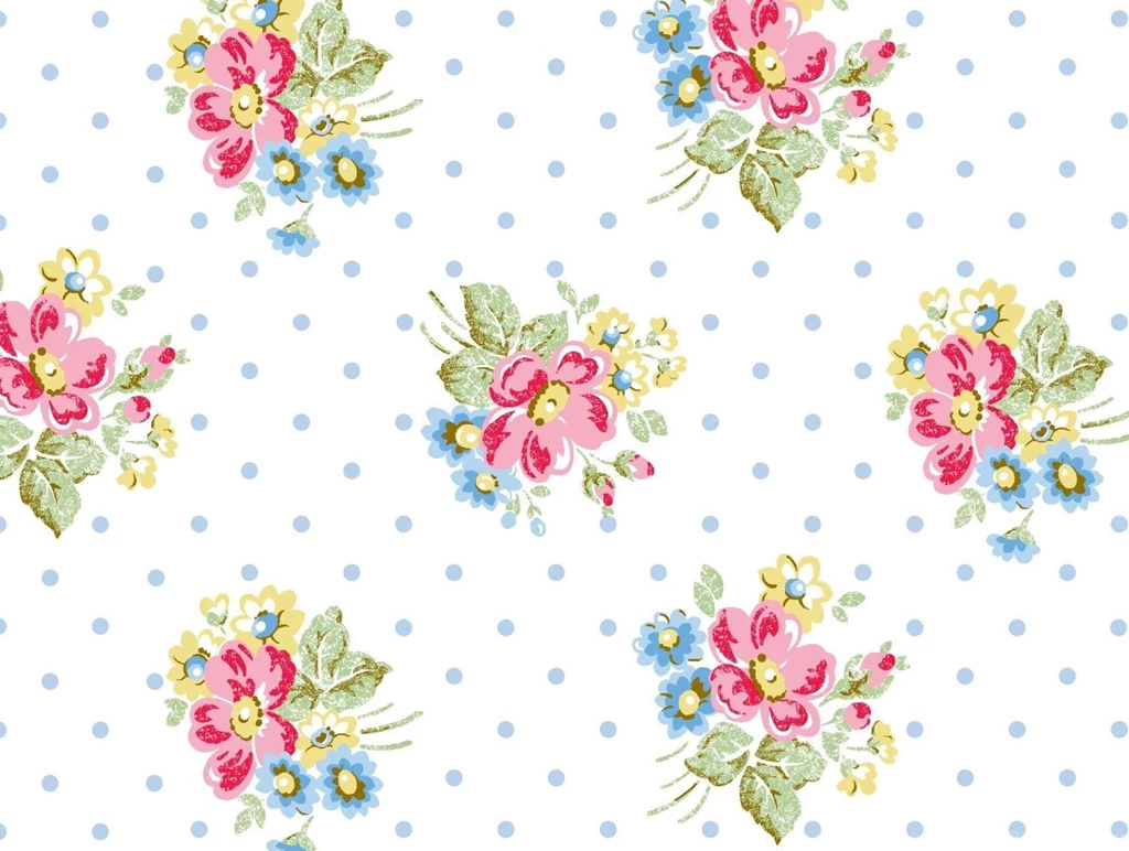 Cath Kidston Wild Flowers Bluebell Scented Draw Liners, Pack Of 5 ...