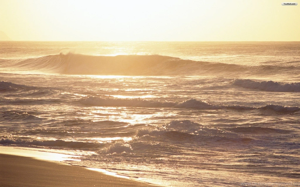 YouWall   Sunset At Hawaii Beach Wallpapers   Wallpaper,wallpapers ...