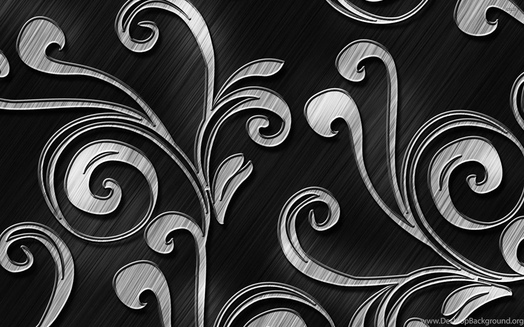 Metallic Swirls Wallpapers Digital Art Wallpapers