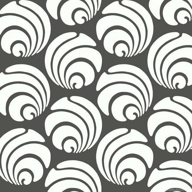 AP7465 Silhouettes Large Circle Swirl Geometric Wallpapers By York
