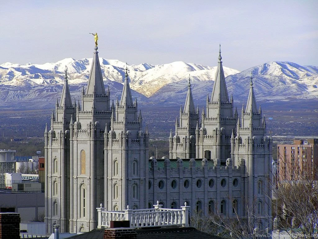 Salt Lake LDS (Mormon) Temple Photograph Download