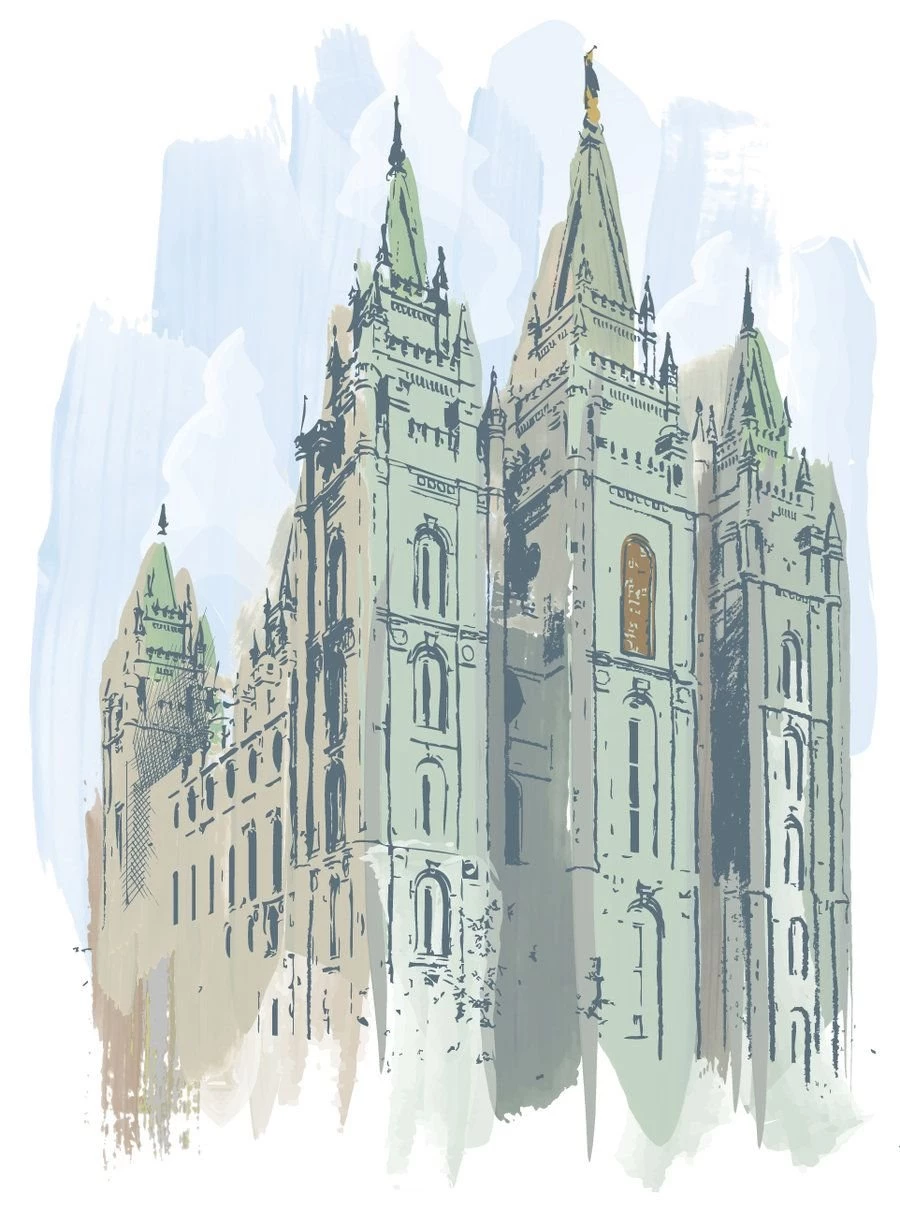 Salt Lake Temple By Montgomeryq On DeviantArt