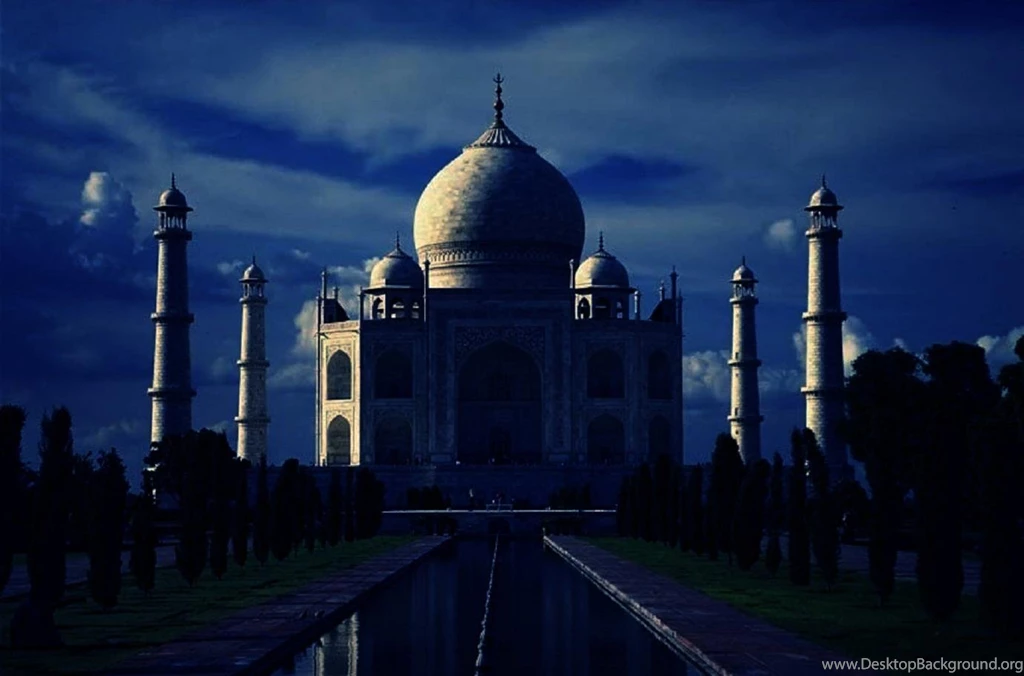 Taj Mahal Blue Theame Hd Backgrounds Wallpapers   Wallpaperss HD