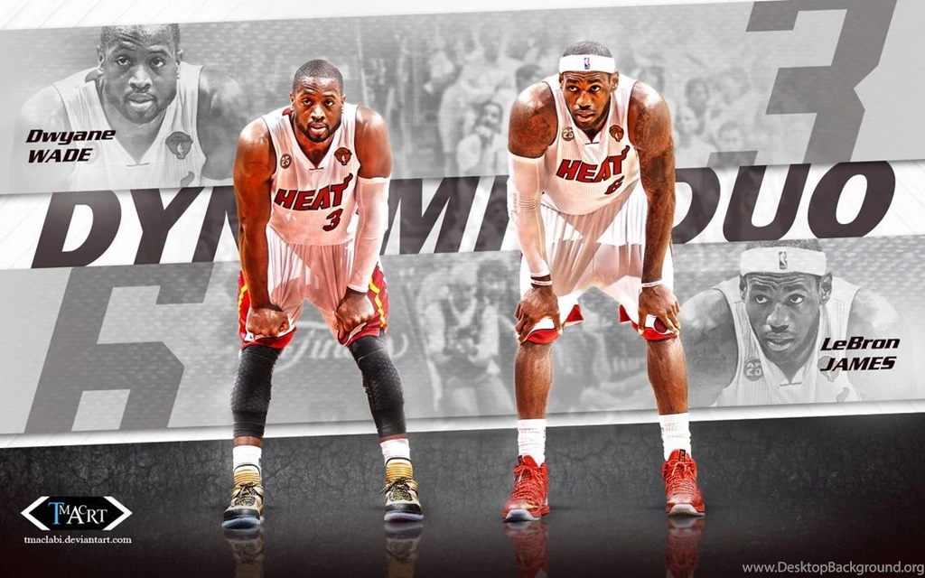 D. Wade And Lebron James Dynamic Duo Wallpapers By Tmaclabi On ...