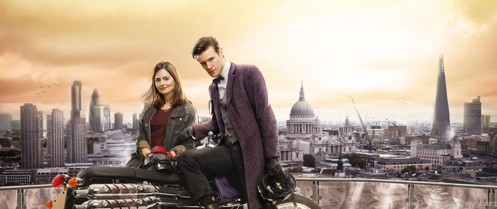 Download Wallpapers 2560x1080 Doctor Who, Matt Smith, Jenna louise ...