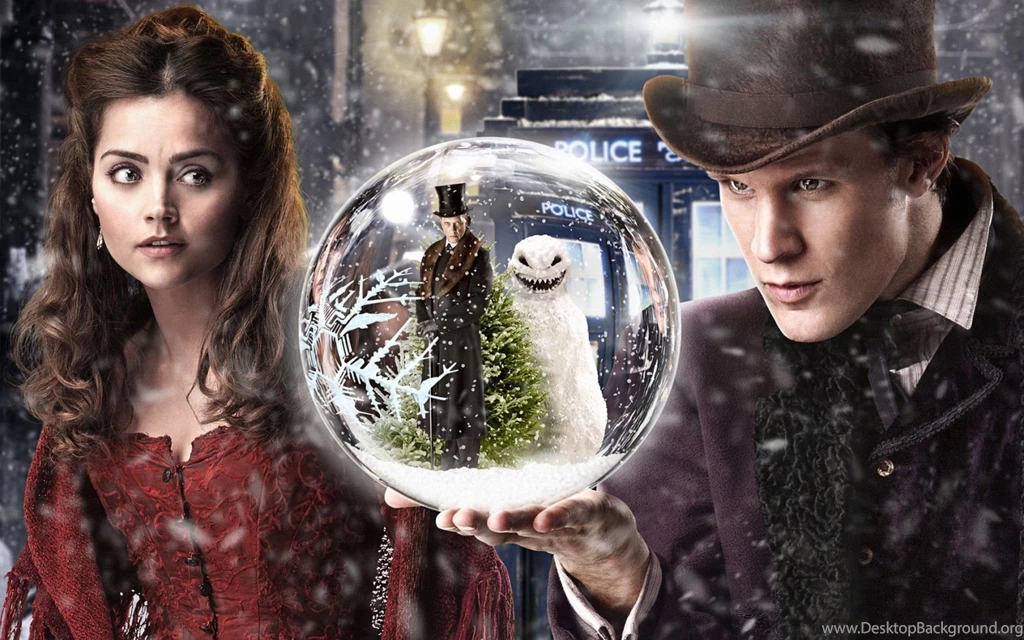 Doctor Who Snowman Matt Smith Jenna Louise Coleman Wallpapers ...
