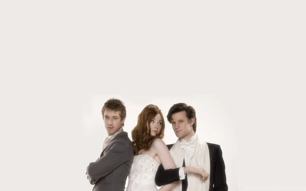Matt Smith Karen Gillan Amy Pond Eleventh Doctor Doctor Who Rory ...