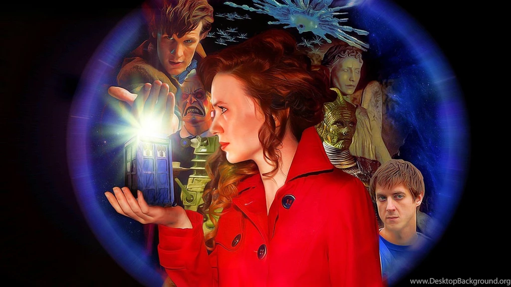 Matt Smith Karen Gillan Amy Pond Eleventh Doctor Doctor Who ...