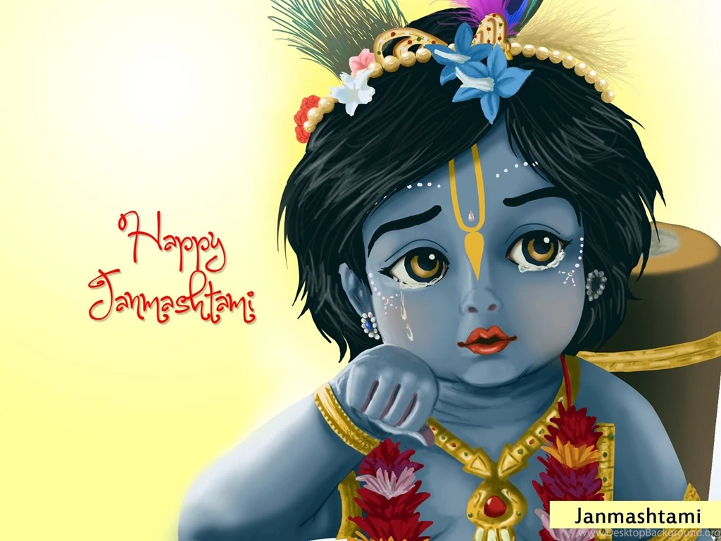 God Krishna 'Radhe Shyam' Janmashtami HD Wallpapers