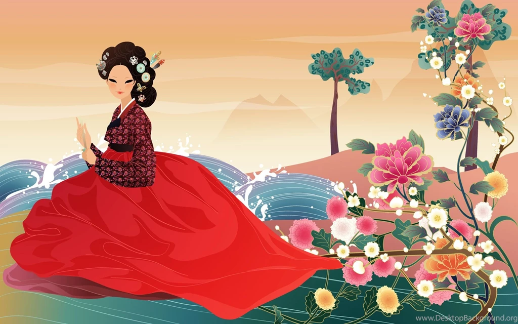 Korean Women Wallpapers 9279 Korean Women Cartoon Cartoon ...