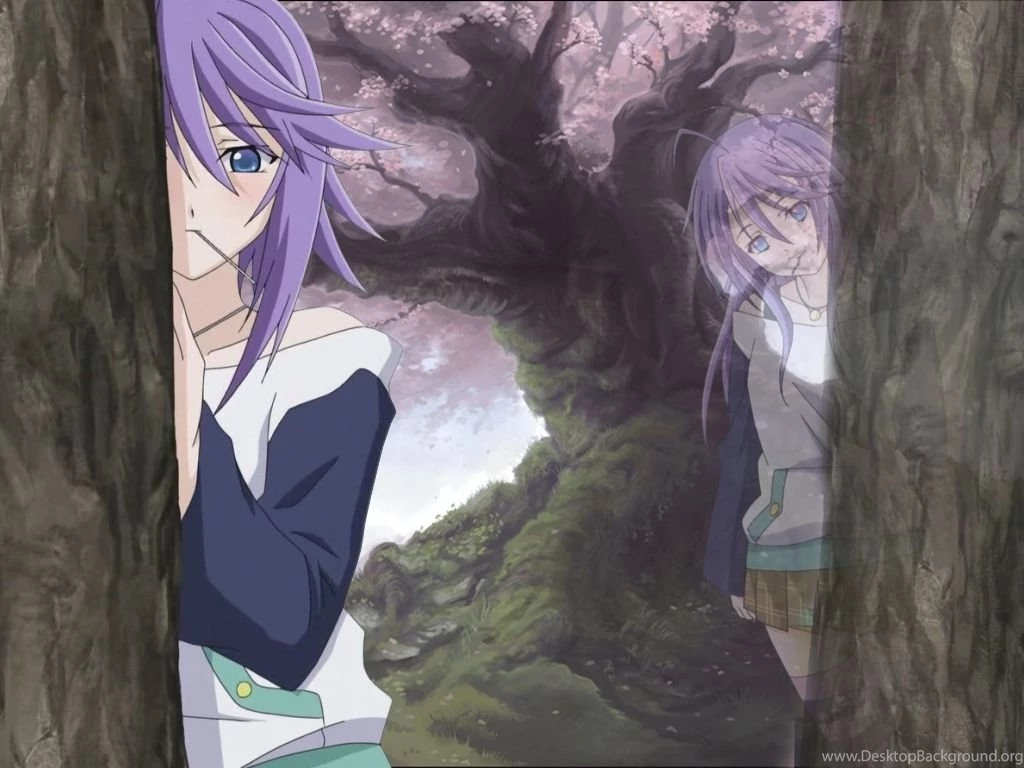 Mizore Peeking   "Mizore Shirayuki" Fan Club Photo (13438863)   Fanpop