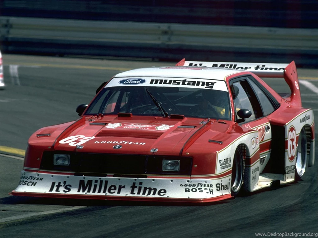 1981 Ford Mustang Miller Turbo Race Racing Wallpapers