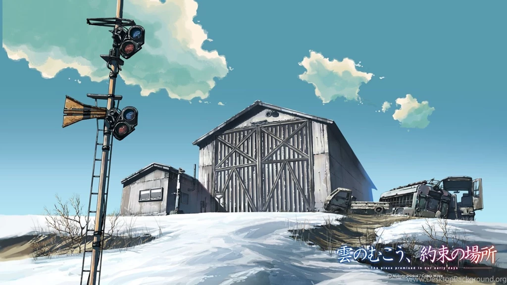 Makoto Shinkai, The Place Promised In Our Early Days :: Wallpapers