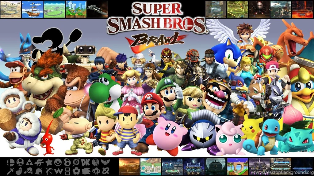 Super Smash Bros Brawl Wall V2 By Marcos Inu On DeviantArt