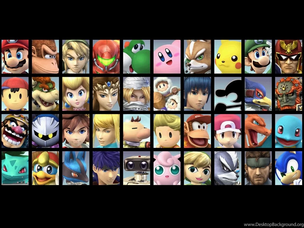 SSBB Cast_Portrait_Wallpapers By SFNelson82 On DeviantArt