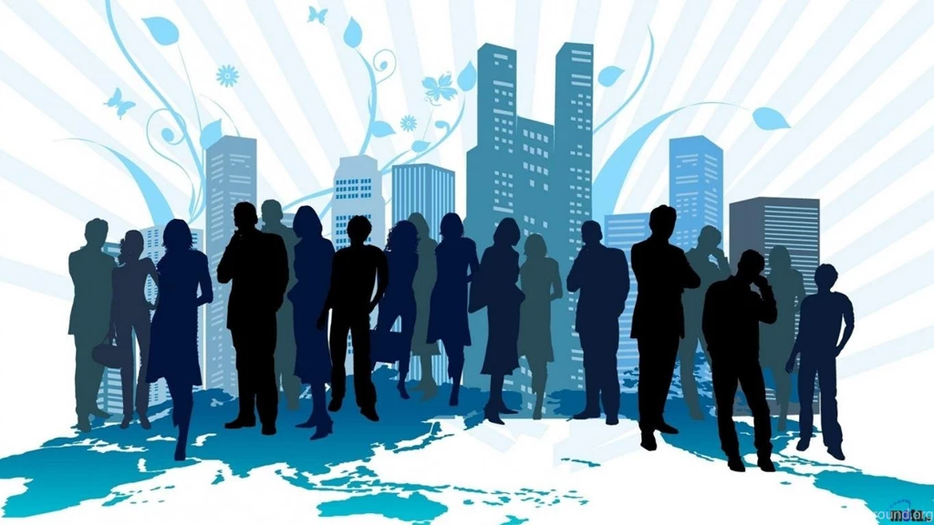 Download Wallpapers Business People Around The World (1366 X 768 ...