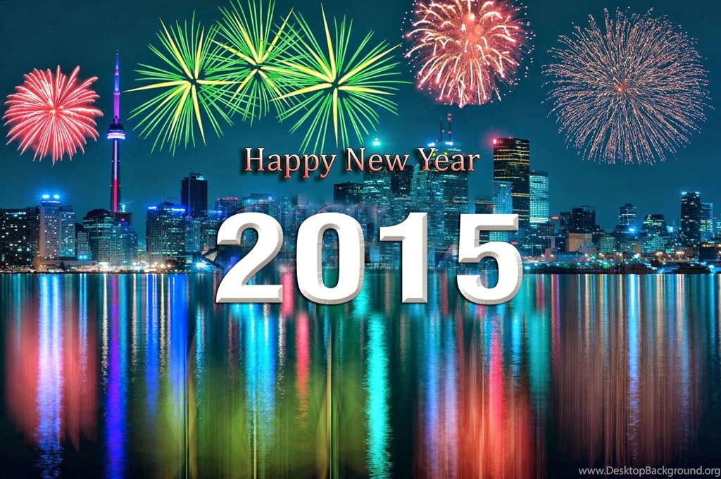 Fireworks New Year 2015