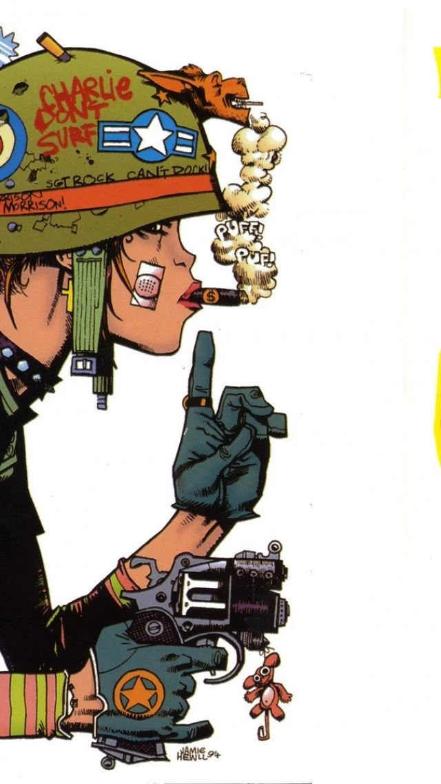 Tank Girl iPhone 5 Wallpapers
