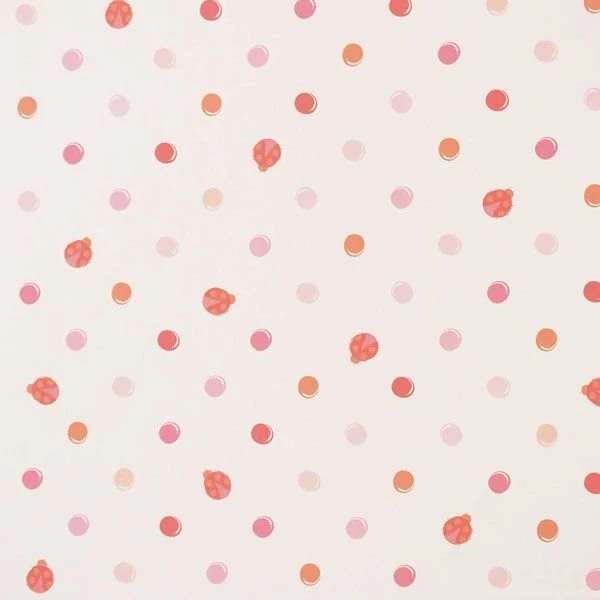 Camengo Pop Ladybird Wallpapers Pink 9920140