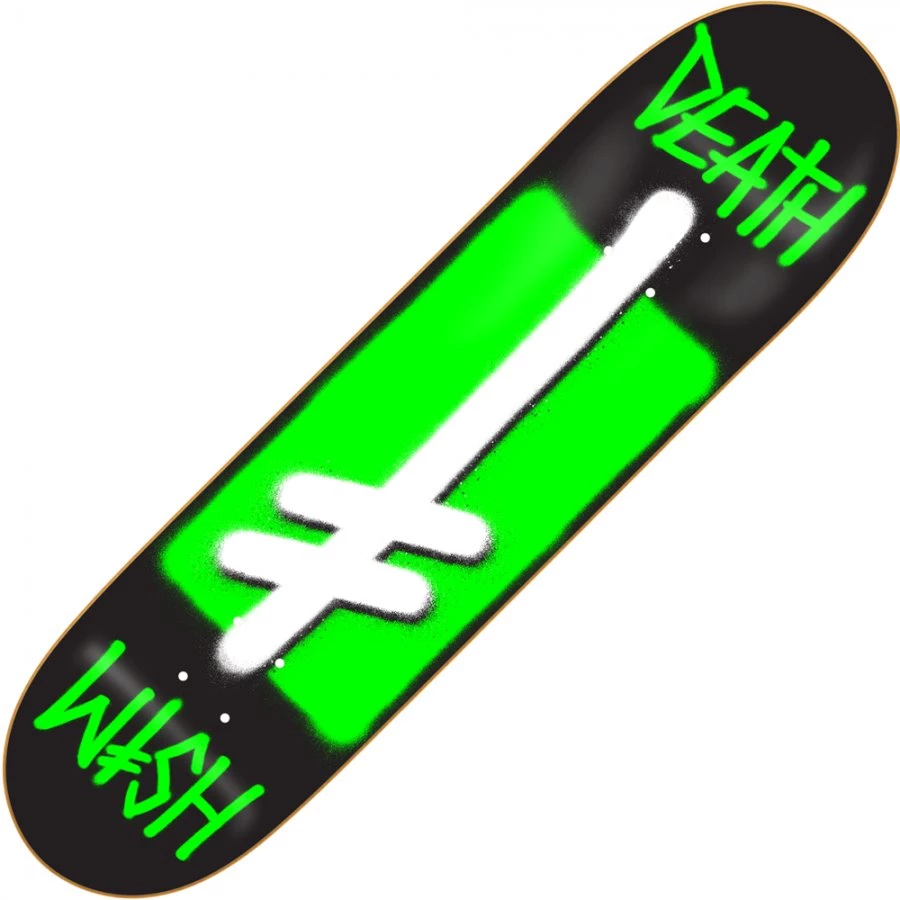 Deathwish Skateboards Deathwish Black Green Box D Power Logo ...