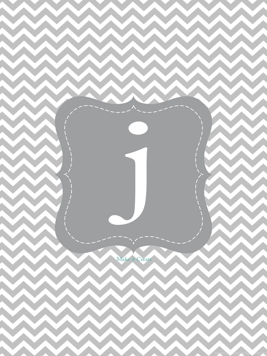 Julesoca Blog: iPad Chevron Initial Lock Screens