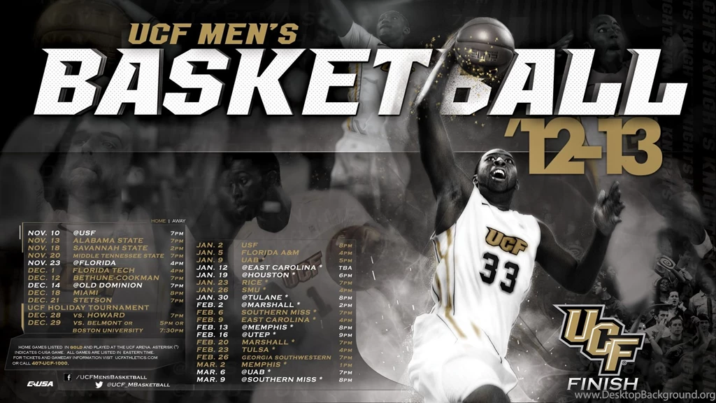 UCF Basketball Poster 2012 Green Label Graphics & Designs