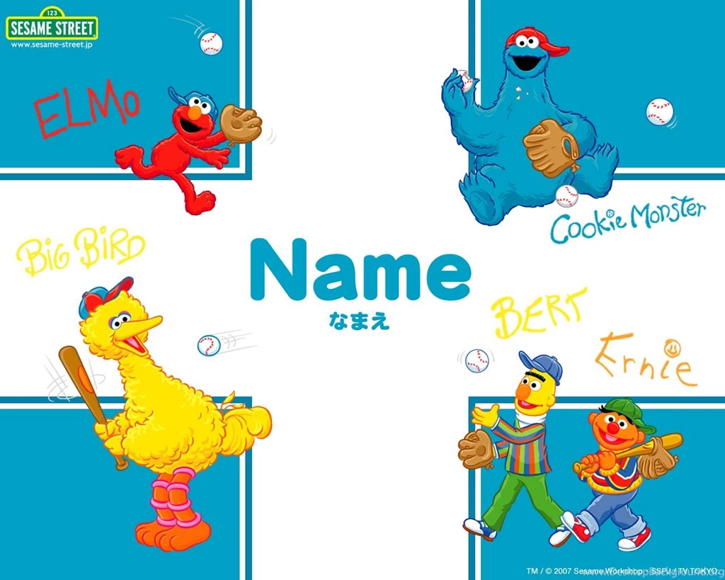 Sesame Street Learn Japanese Sesame Street Wallpapers (17902571 ...