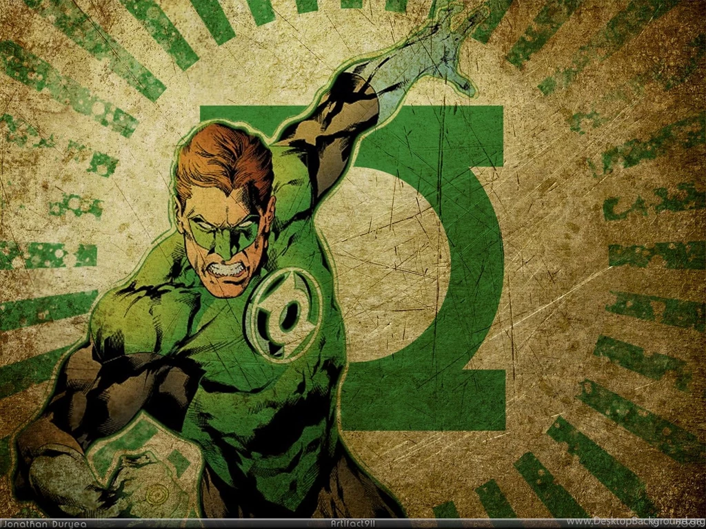 Green Lantern Comic Wallpaper.