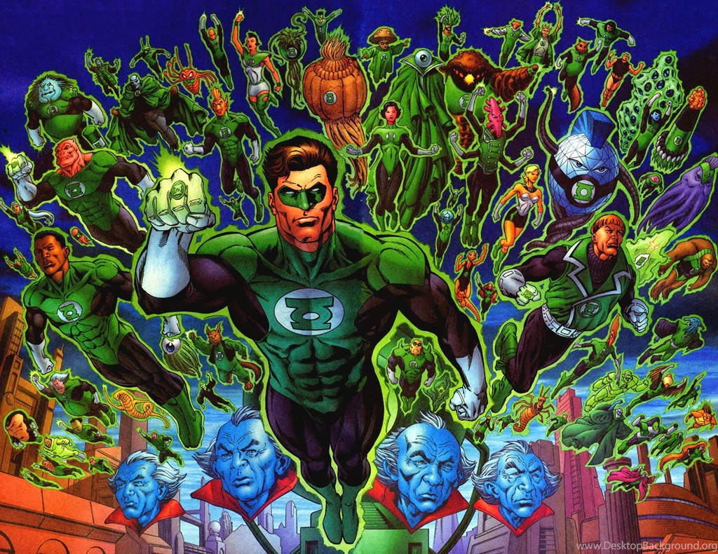 Green Lantern Corps Desktop Wallpapers