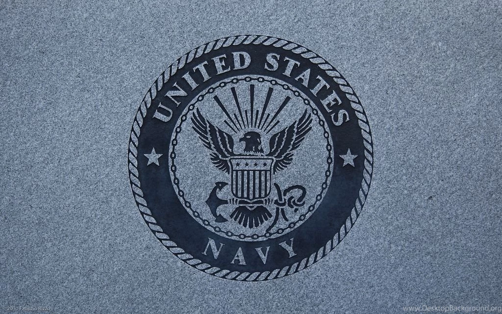 United States Navy Emblem Granite Desktop