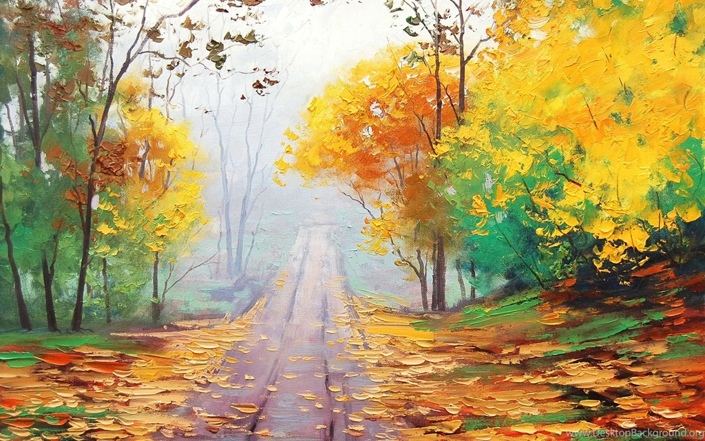 Gallery For   Autumn Painting