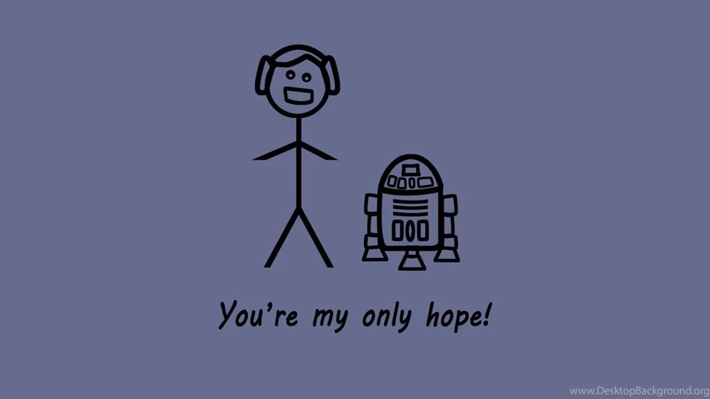 Stick Figure Sci Fi: Star Wars Wallpapers