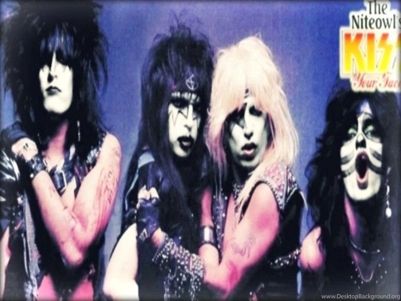 Motley Crue As Kiss ☆ Musicians In Makeup Wallpapers (30567457 ...