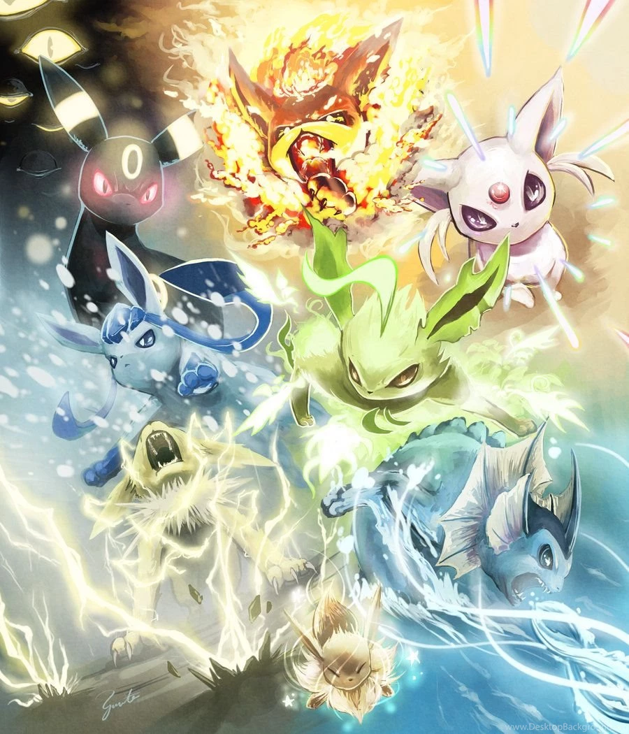 Eevee Evolutions Personalities By Blackcherry20 On DeviantArt