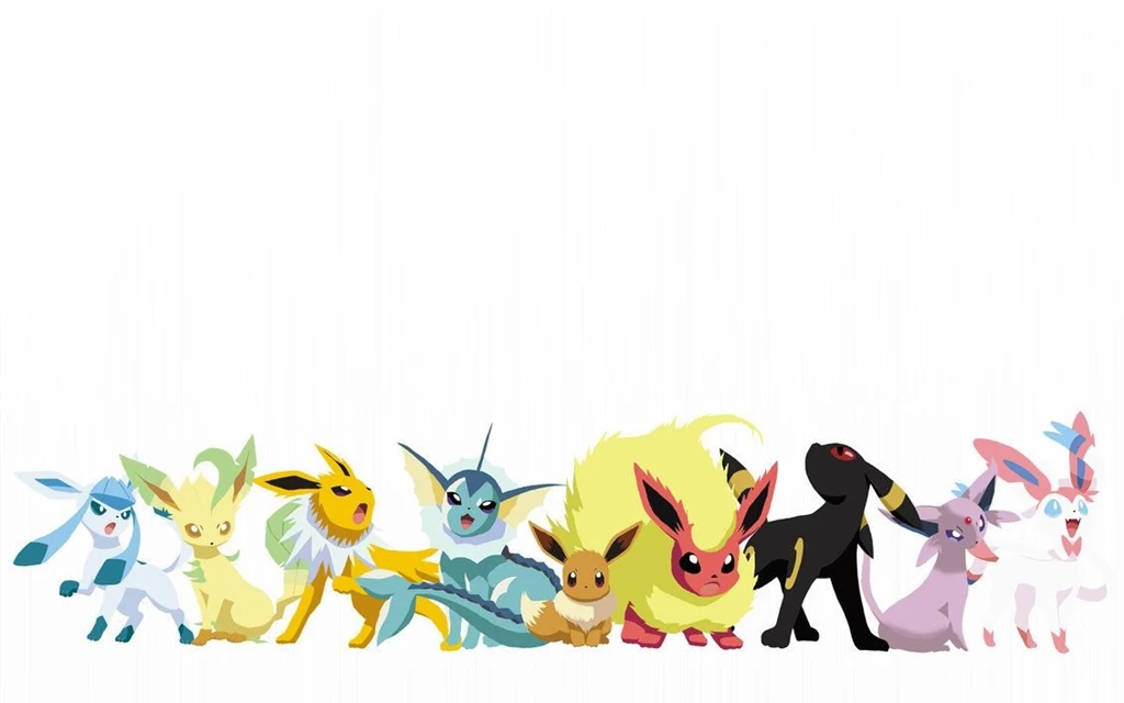 Wallpaper: Eevee And Eevolutions By XeteAnimaVlogs On DeviantArt
