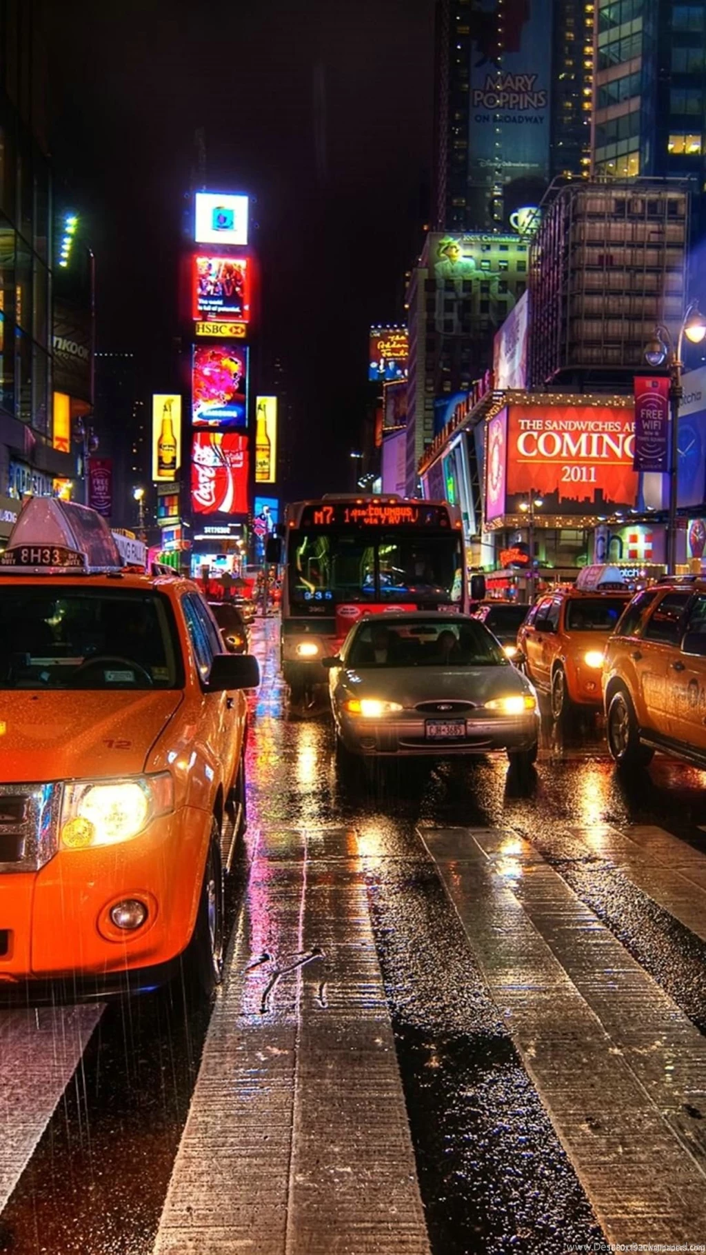 1080x1920 City Night New York Wallpapers HD