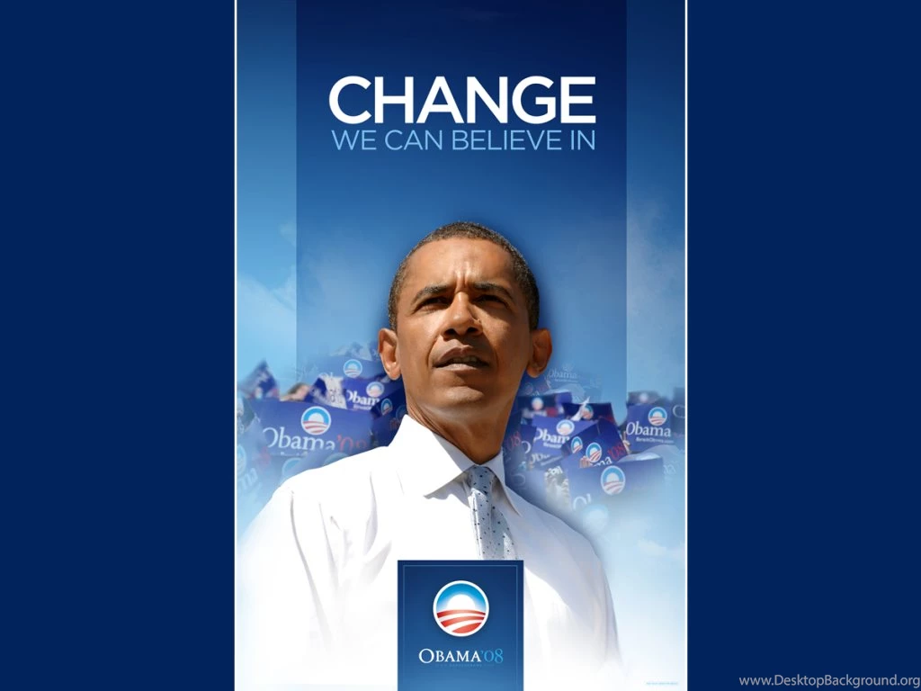 Obama “Change We Can Believe In” Wallpapers