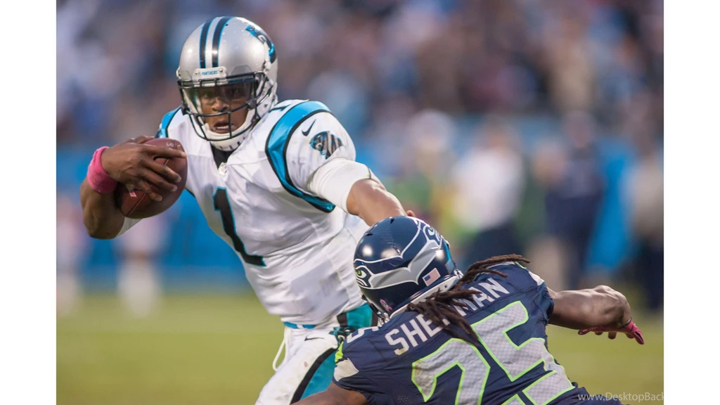 Cam Newton Vs 4K Richard Sherman Wallpapers
