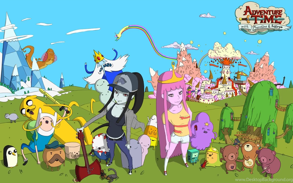 Adventure Time With Marceline And Bubblegum By ...